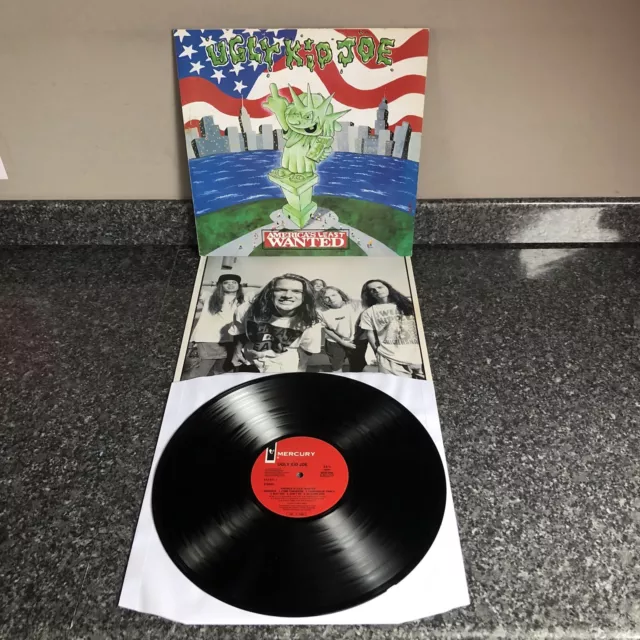 Lp Vinyl Ugly Kid Joe America's Least Wanted 512 571-1 Europe 1St Press Ex/Ex