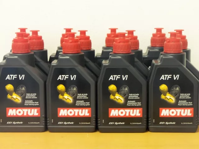 11,66€/l Motul ATF VI 12 x 1 Ltr huile de transmission automatique Dexron VI/ Mercron LV