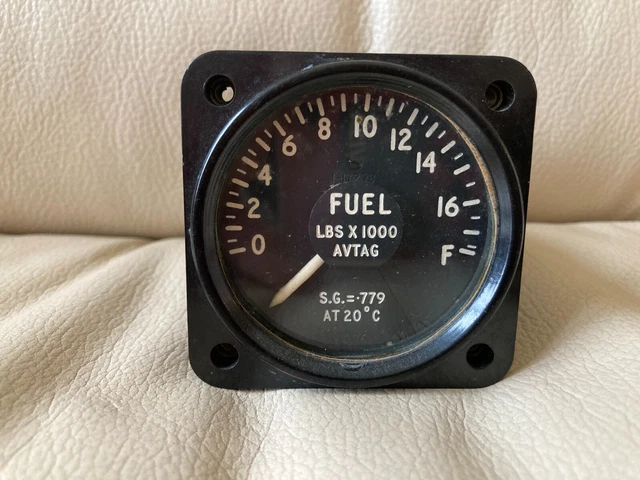 Smiths aircraft fuel gauge