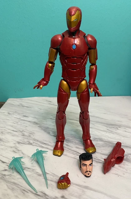 Marvel Legends Invincible Iron Man 6” Action Figure Okoye BAF 2017 Hasbro