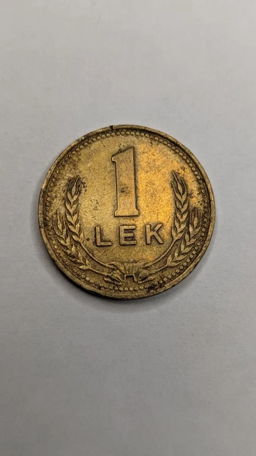 [🇦🇱Albania] - 1 Lek (1988) Coin