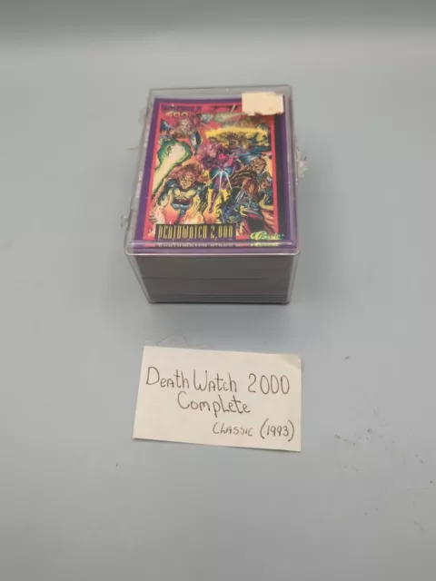 1993 Classic Deathwatch 2000 Complete Set (1-100) Near Mint NM Trading Cards