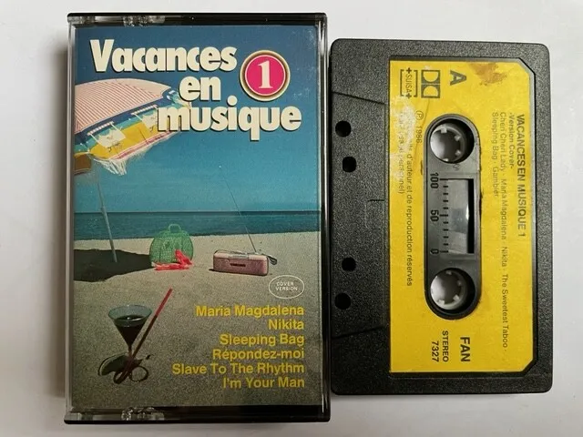 VACANCES EN MUSIQUE 1 cassette audio tape c105 EUR 3,90 - PicClick FR