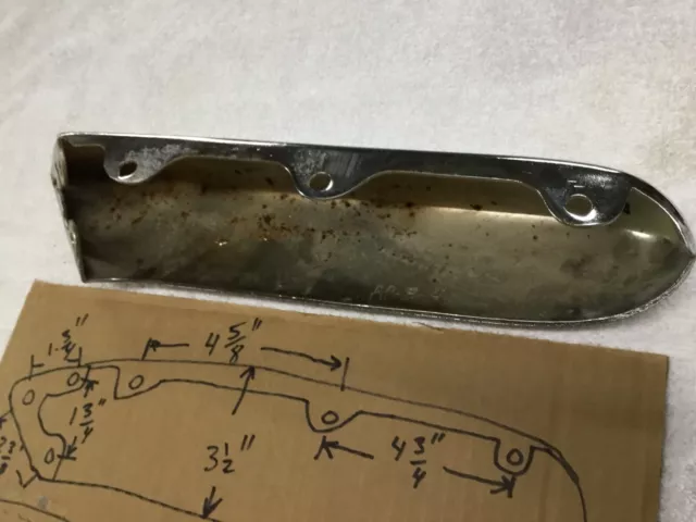 1940’s, 1950’s, GM, Ford, Other, Grill, Bumper Extension . Original 3
