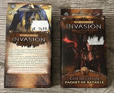 Neuf Jeu Cartes Evolutifs Warhammer Invasion @ Cite De L’hiver @ Extension