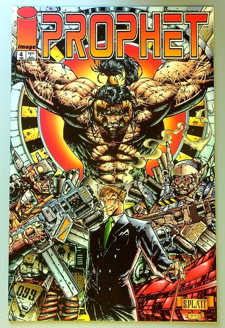 Prophet #4 ~ IMAGE 1994 ~ Stephen Platt  variant cover NM