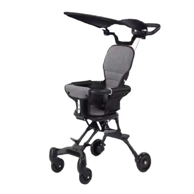 Baby Pushchair Adjustable Lightweight Portable with Canopy Folding Foldable