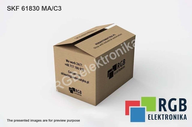 Skf 61830 Ma/C3 61830 Mac3 Cuscinetti A Sfere Scanalati Id190203 Garanzia Fino A Due Anni!
