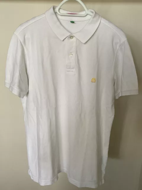 Vintage RARE United Colors Of Benetton Cotton Short Sleeve Polo Men’s Size M