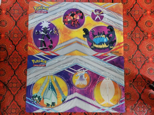 Pokemon Ultra Beasts Collection Playmats SET OF 2 Pheromosa Celesteela  Xurkitre