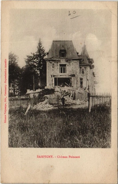 CPA Sampigny - Chateau poincare (118509)