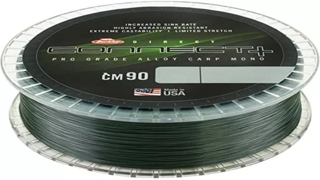 Berkley Connect CM90 1200m Green Monofilament Fishing Line- For Carp and Catfish