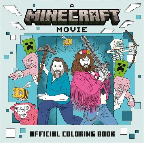 A MINECRAFT MOVIE Official Coloring Book by Mojang Ab NEUF EUR 22,60 ...