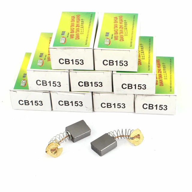 5 Paires 30x13x8x6mm Brosses à Charbon Outil électrique Pour Moteur à Percussion
