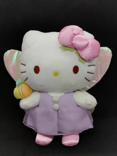Free Ship! Hello Kitty Bee Angel 9" Plush Doll Pre-owned Excellent Cond.