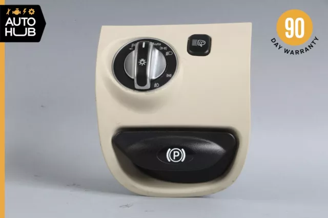 03-12 Mercedes R230 SL500 SL550 SL55 AMG Headlight Control Switch Beige OEM 74k