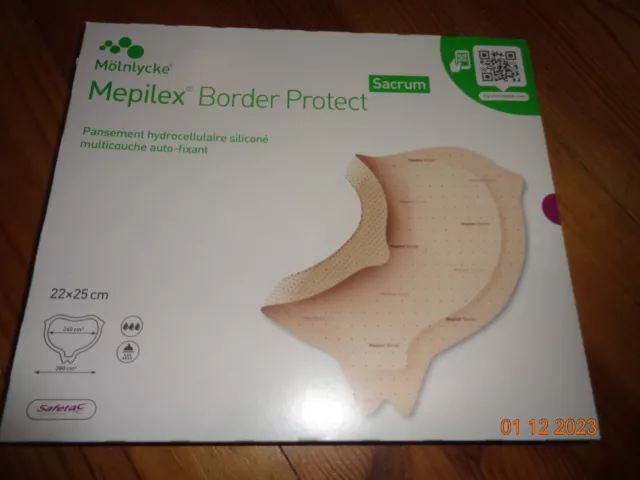 MEPILEX BORDER SACRUM : boîte de 10 pièces