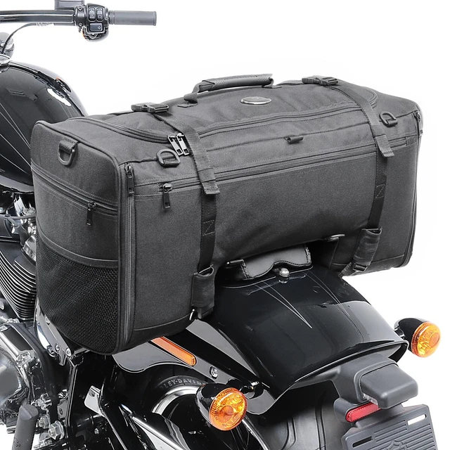 Sacoche De Selle Moto Craftride SQ1 52 Litres - Pour Moto Custom Et Selle Passager - Référence CB12419