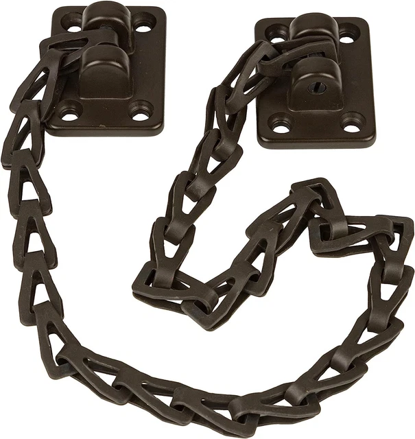 Soporte de cadena para ventana de travesaño en bronce frotado al aceite
