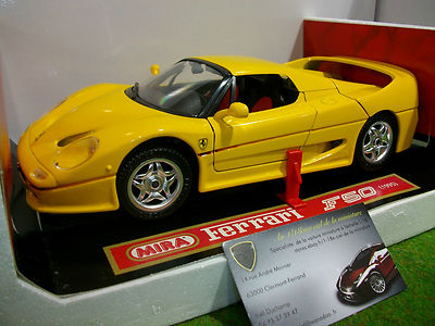 FERRARI F50 Hard top rouge 1/18 Hot wheels EUR 39,00 - FR