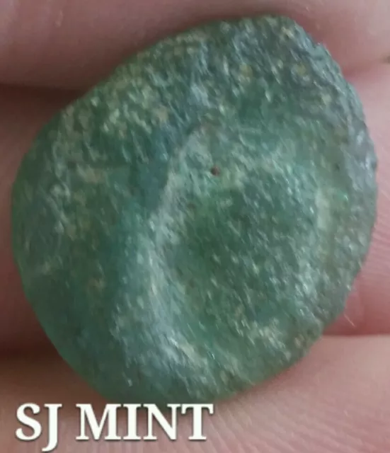 Byzantine Glass Coin  Weight 600-700 AD. VERY RARE