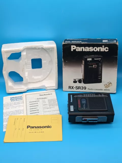 Walkman 🔥 Panasonic RX-SR39🔥 Stereo Radio Cassette Recorder mit Radio - AM/FM