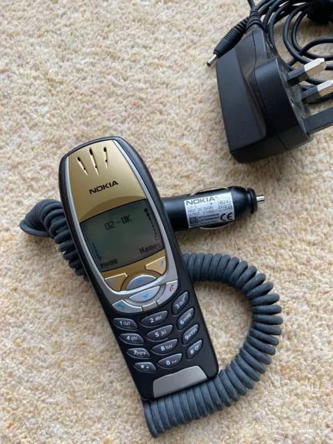 Nokia 6310i - Oro nero. Originale. 1 proprietario. Made in Germany. Usato. Sbloccato. #AB 2