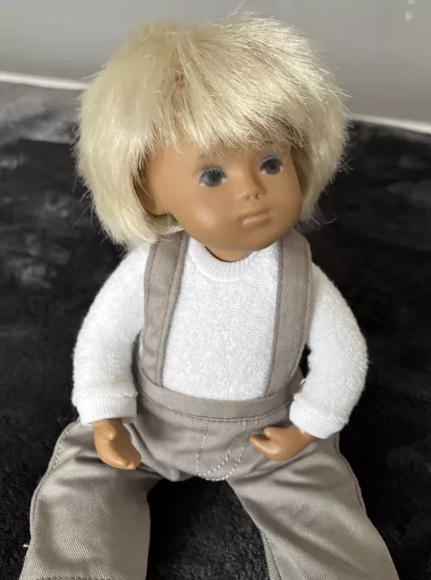 Muñeca Sasha bebé niño rubio vintage 1973 en bebé original