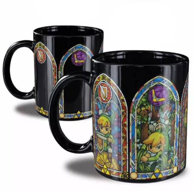 The Legend of Zelda Link Heat Color change Mug Cup Ceramic 2