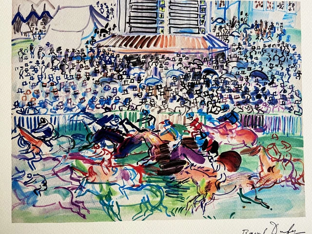 Raoul Dufy, Lithographie 1983, 600 Ex. (Picasso Cézanne Braque Van Gogh)