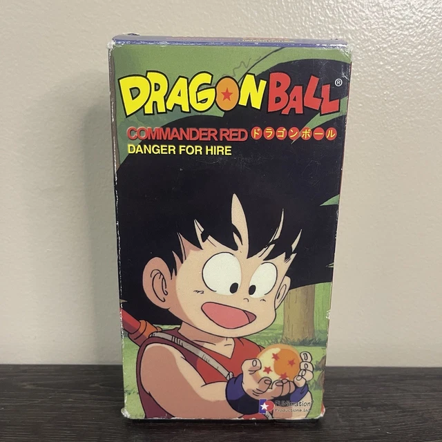DRAGON BALL DB Anime VHS Tape Commander Red Danger for Hire used EUR 27 ...
