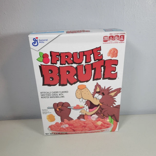 KAWS Frute Brute Cereal 9.3 OZ Box Limited Edition Hype Collectible New 2022