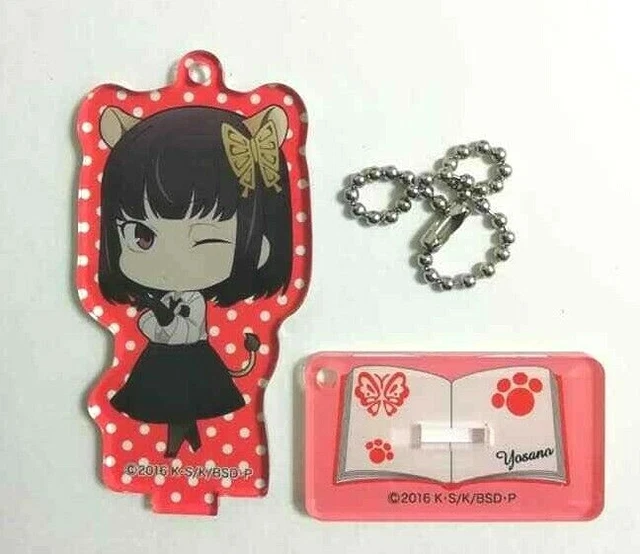 Bungo Stray Dogs Acrylic Mini Stand Keychain Akiko Yosano Harukawa Kafka Asagiri