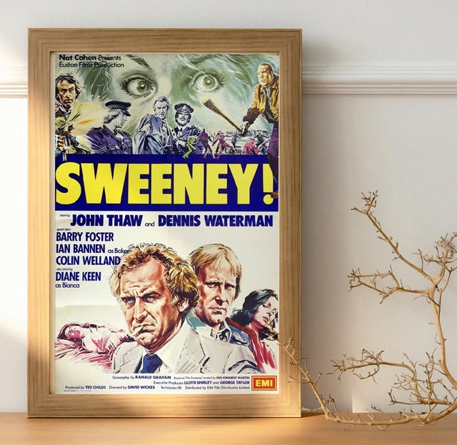 “The Sweeny” Original British Quad Poster - Film Poster - Movie Poster main image 0