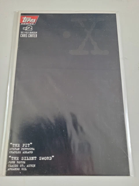 THE X-FILES    -   ISSUE -2 minus 2        TOPPS COMICS