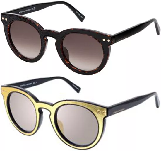 Rebecca Minkoff Patti Oversize Vintage Style Round Sunglasses