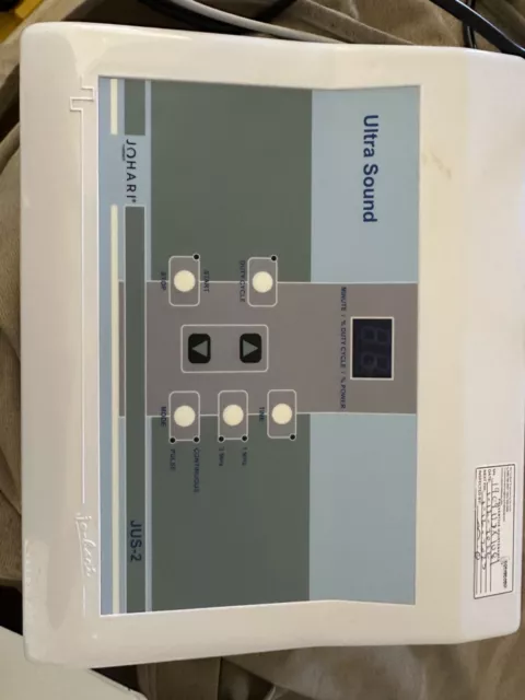 Professional Model JUS-2 Ultrasound Therapy 1 & 3 MHz THERAPEUTIC ULTRASOUND #^