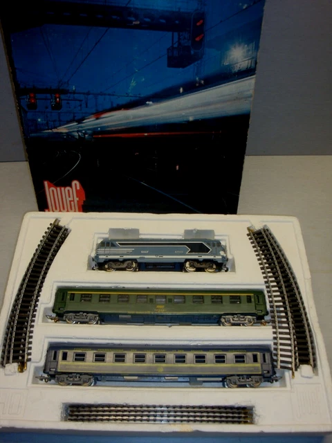 LOT DE TRAINS Electriques Locos Wagons Ho Jouef Gare Voyageurs Rails LOT DE TRAINS Electriques Locos Wagons Ho Jouef Gare Voyageurs Rails