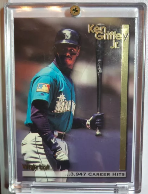 1995 MEGACARDS #19 KEN GRIFFEY JR WISH LIST support carte de baseball MARINERS KGJ