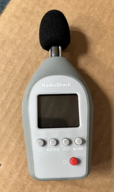 Used One Radio Shack Digital Sound Level Meter #3300099