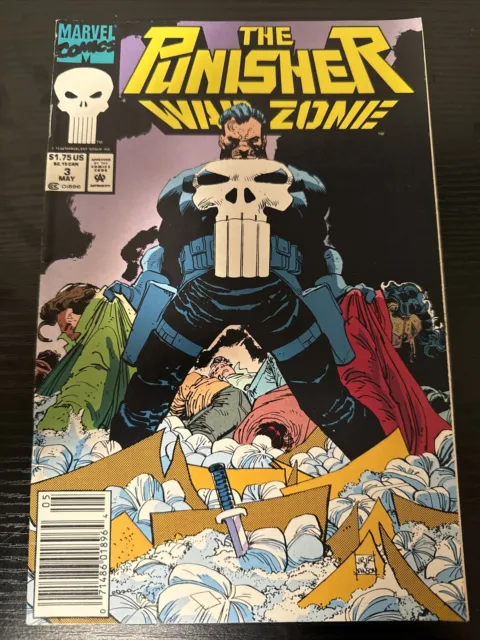 1992 Marvel The Punisher: War Zone #3