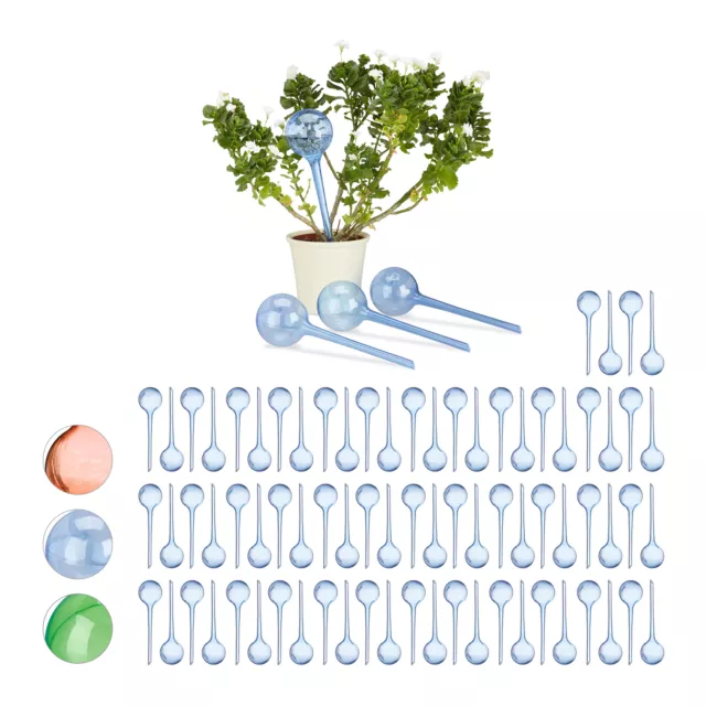 80x Bewässerungskugeln im Set Bewässerungssysteme Bewässerungshilfen Durstkugeln