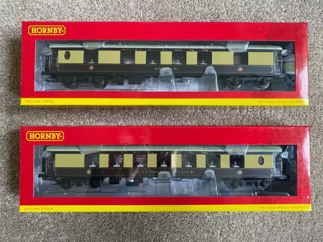 oo Hornby Brighton Belle Car x 2 R4512 and R4514 New!