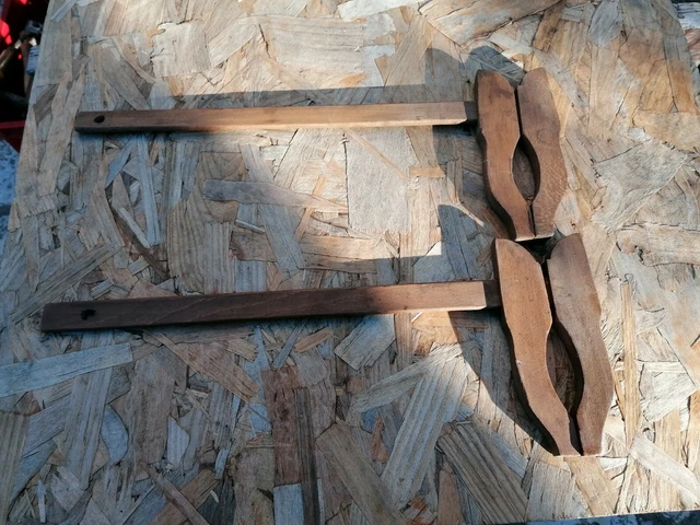 Rabot ancien en bois - Bricolage