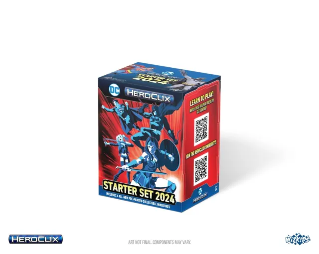 DC Heroclix DC Heroclix Starter Set 2024 New