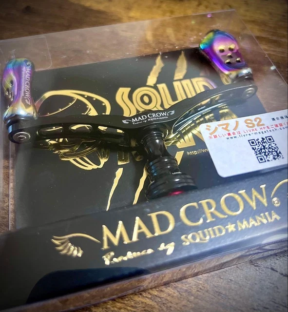 LIVRE SQUID MANIA Mad Crow Wing100 For Daiwa Japan $510.30 - PicClick