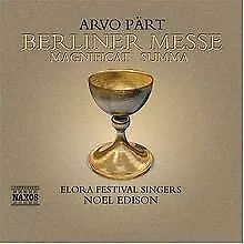 Arvo Pärt : Messe Berlinoise by Edison | CD | condition very good