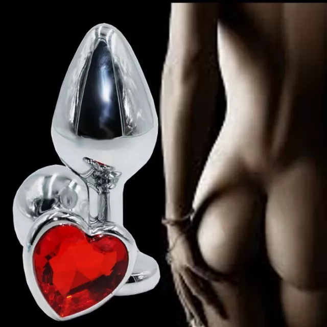 dildo anale sex toys per uomo e donna butt anal sexy intimo toy sex plug cuore 3