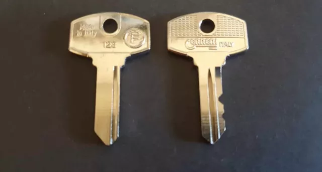 VESPA MOTO MORINI BIKE KEY BLANK OR CUT TO CODE (See listing for codes)