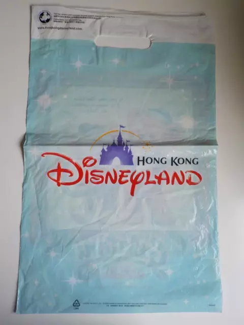 Hong Kong Disneyland Bag Plastiktüte Gelatoni Duffy Walt Disney Asia Vintage Rar